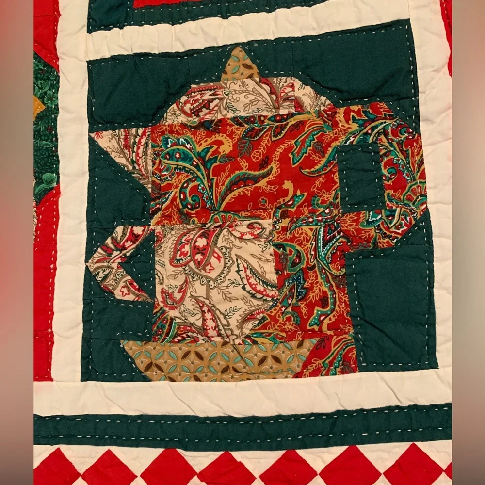 🎄Quilted Christmas/Holiday Farmhouse/ Country Wall Hanging